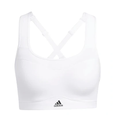 Abbildung von adidas Performance Sportbh mit starker Stützkraft, Damen, Größe: XXLxA C, White/black