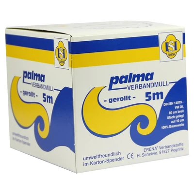 Abbildung von Palma Verbandmull 80 cm 5 m Rolle 1X5