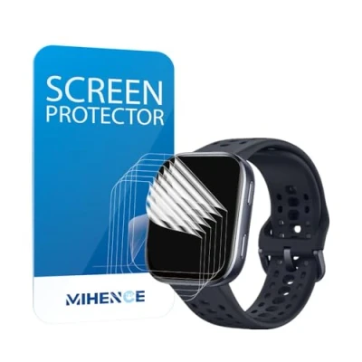 Abbildung von MIHENCE Schutzfolie Kompatibel für CMF by Nothing Watch Pro Smartwatch, TPU HD Displayschutzfolie Smartwatch [ 6 Stück ]