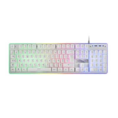 Abbildung von Mars Gaming MK220W Weiß, Tastatur H Mech, FRGB Rainbow und Halo, Antighosting, Französische Sprache