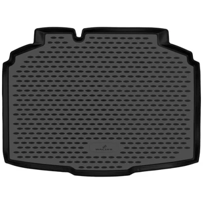 Abbildung von Walser XTR Kofferraumwanne kompatibel mit Skoda Fabia IV (PJ3) 06/2021 Heute, 100% passgenaue Antirutschmatte Auto, Gummimatte Kofferraum Schutzmatte, Anti Rutsch Matte Gummi, Auto Gummimatten
