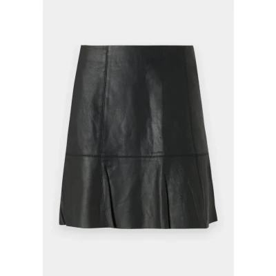 Abbildung von YAS Yascolly Naplon Skirt Minirock, Damen, Größe: XXL, Black