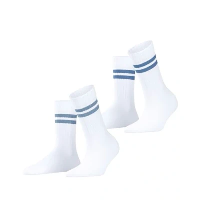 Abbildung von ESPRIT Damen Socken Tennis Stripe Multipack W So Baumwolle gemustert 2 Paar, Beige Bone White 2130, 39 42