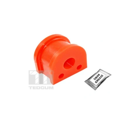 Abbildung von TEDGUM TED86420 Stabigummis Vorderachse, innen PU (Polyurethan) Gummilager 22 mit Fettkappe LAND ROVER: Defender SUV, Discovery 1, SUV Cabrio