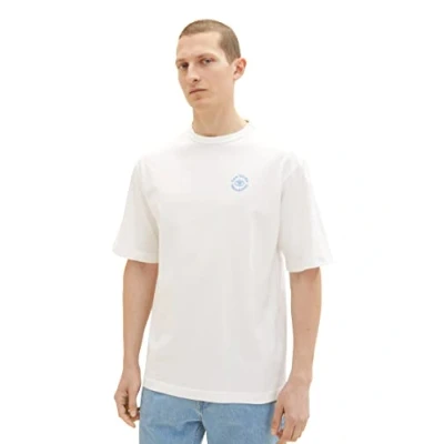 Abbildung von TOM TAILOR Herren 1036353 T Shirt, 10332 Off White, M