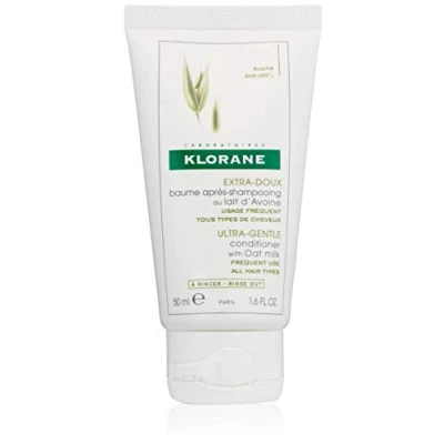 Abbildung von Klorane Spülung extra delicato Vollmilch Hafer Sicherheitsglas, zum Entwirren 50 ml