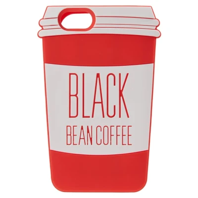 Abbildung von Mister Tee Phonecase Coffe CUP I Phone 6/7/8 Handytasche, Größe: One Size, Red/white