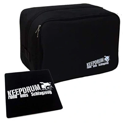 Abbildung von keepdrum CB04 Cajon Tasche klein für Kinder + Sitz Pad