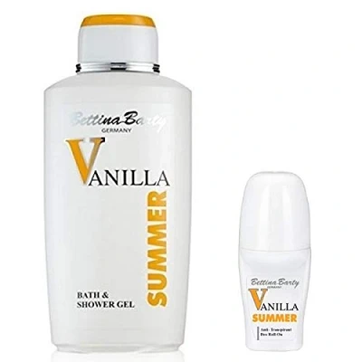 Abbildung von Bettina Barty Summer Vanilla Bath &amp; Shower Gel 500ml + Deo Roll On 50 ml
