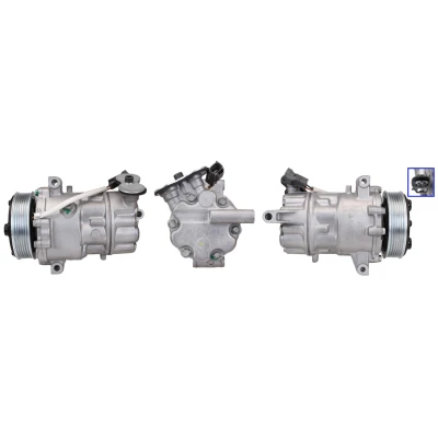 Abbildung von DRI 700510635 Kompressor PAG 46 R 134a mit Dichtungen ALFA ROMEO: MiTo, FIAT: Doblo II Kasten / Kombi
