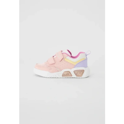 Abbildung von Geox J Illuminus GIRL Sneaker low für Kinder, Größe: 38, Pink/multicolor Schuhe