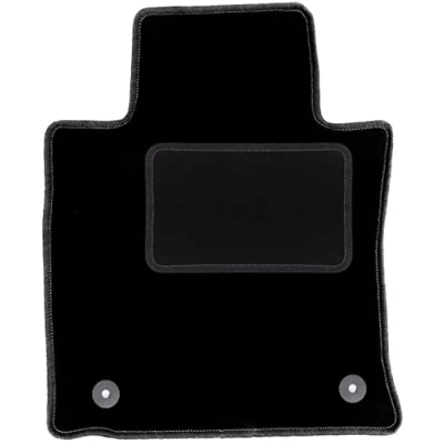 Abbildung von Wielganizator Automatte Passend für SsangYong Tivoli SUV 2015 Velours Autozubehör Praktische Fußmatte Auto 1 teilig schwarz