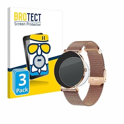 Abbildung von BROTECT Entspiegelungs Schutzglas für Xcoast X Watch Siona 2 (3 Stück) Schutz Folie Panzerfolie Glas Matt [Extrem Kratzfest 9H, Anti Reflex]