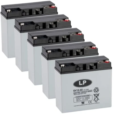 Abbildung von Bleiakku 60V 22Ah (5X 12V 22Ah) kompatibel SXT Raptor 1200 V2 &amp; Viper