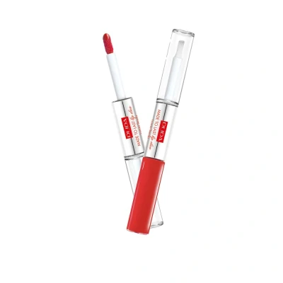 Abbildung von Pupa Made To Last Lip Duo 001 Hot Coral 5% Rabattcode PUPA5