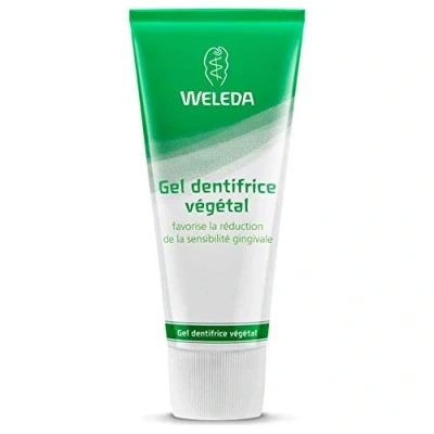 Abbildung von WELEDA Ratanhia Zahncreme, Naturkosmetik Zahnpasta zur sanften und gründlichen Reinigung der Zähne, entfernt Zahnbelag Zahnstein, schützt vor Karies schädlichen Säuren (1 x 75 ml)