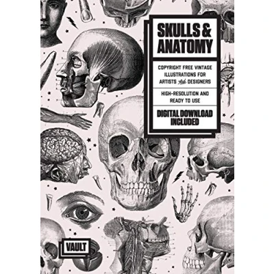 Abbildung von Skulls &amp; Anatomy: Copyright Free Vintage Illustrations for Artists and Designers: Designers