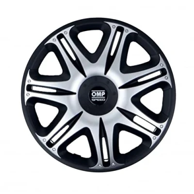 Abbildung von OMP SPEED 4 RADKAPPEN GHOST SCHWARZ/SILBER 13 ZOLL