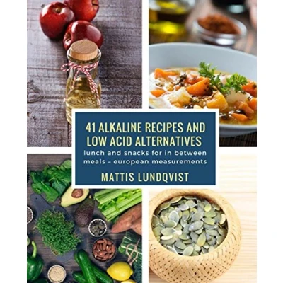 Abbildung von 41 alkaline recipes and low acid alternatives: lunch snacks for in between meals: european measurements