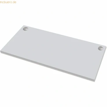 Abbildung von Fellowes Tischplatte Levado 160x80cm hellgrau