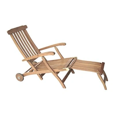 Abbildung von Gartenliege Steamer Deckchair Sonnenliege Eukalyptus