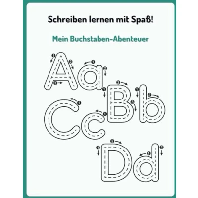 Abbildung von Spielerisch schreiben lernen I Alphabet &amp; Buchstaben im Labyrinth mit viel Spaß lernen.: nachspuren und das ABC spannenden entdecken