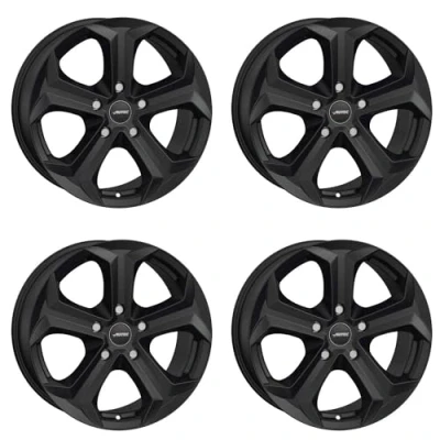 Abbildung von 4x AUTEC Felgen Alufelgen XENOS 6.5x16 ET50 5x112 Schwarz matt kompatibel mit Mercedes Benz A B V Vito Viano Marco Polo CLA
