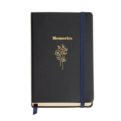 Abbildung von Miquelrius Schönes Notizbuch (90 x 140 mm), Notizblock mit 100 glatten g/m² Blättern, elfenbeinfarbenes Aquarellpapier, Hardcover, Rücktasche, elastischer Verschluss, Strauß
