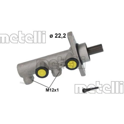 Abbildung von METELLI 05 1230 Hauptbremszylinder 22,20 Aluminium