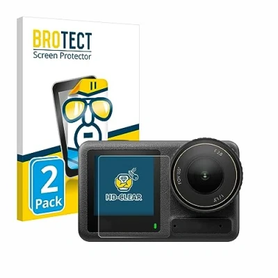 Abbildung von BROTECT (2 Stück Schutzfolie für DJI Osmo Action 4 (Vorderes Display) Displayschutz Folie Ultra Klar
