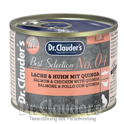 Abbildung von Dr.Clauder&#039;s Best Selection No 4 Lachs &amp; Huhn mit Quinoa 200g