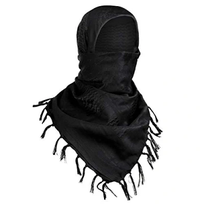 Abbildung von FREE SOLDIER Halstuch/Kopftuch Shemagh,111% Baumwolle Palituch Taktischer Schal Arabischer Wüsten Schals Unisex dreieckstuch