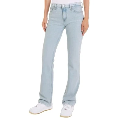 Abbildung von Tommy Jeans Maddie Bootcut, Damen, Größe: 24x34, Denim light