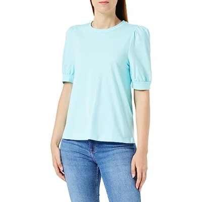 Abbildung von VERO MODA Damen VMKERRY 2/4 O Neck TOP VMA NOOS Kleid, Georgia Peach, S