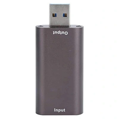 Abbildung von USB HDMI Videoaufnahmekarte, 4K 60Hz auf 3.0 Audio Videoaufnahmegerät für DVD / Kameraaufzeichnungen, Windows Android OS X.