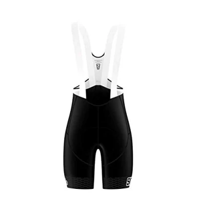 Abbildung von SQlab Unisex Sq short One12 Radhose, Schwarz weiß, XS EU