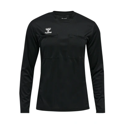 Abbildung von Hummel Referee Chevron Jersey L/S Sport Tshirt, Herren, Größe: XXL, Black
