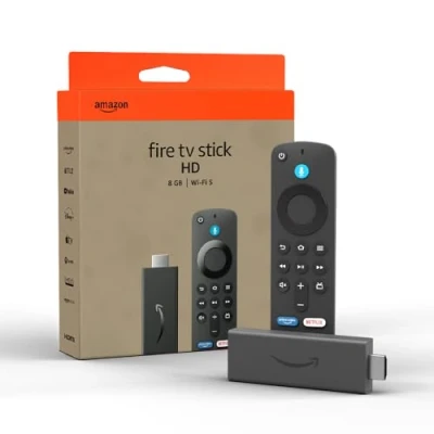 Abbildung von Amazon Fire TV Stick HD, Free und Live TV, Alexa Sprachfernbedienung, Smart Home Steuerung, HD Streaming