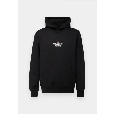Abbildung von Tommy Hilfiger Hoodie Unisex Sweatshirt, Größe: XS, Black