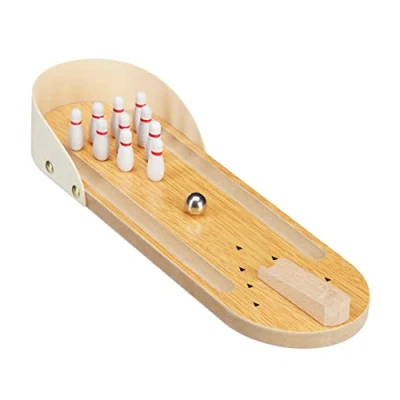 Abbildung von relaxdays Spieltisch Tischbowling Minispiel