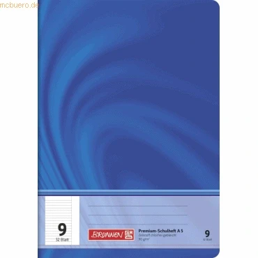 Abbildung von BRUNNEN Schulheft A5 Vivendi Lineatur 9, 32 Blatt