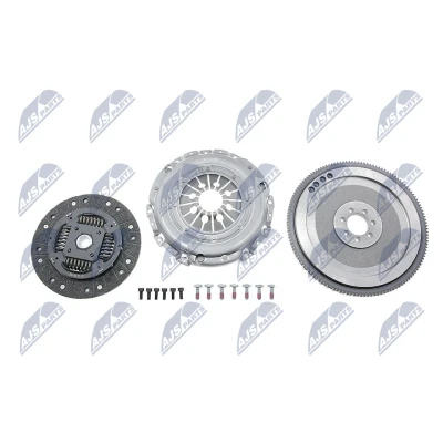 Abbildung von NTY NZS RE 002 Kupplungssatz ohne Zentralausrücker mit Kupplungsscheibe RENAULT: CLIO 3, SCENIC MEGANE 3 Grandtour, NISSAN: Qashqai / Qashqai+2 I