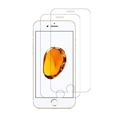 Abbildung von WEOFUN 2 Stück Panzerfolie für iPhone 6 Plus/iPhone 6s 7 8 Plus，Schutzfolie kompatibel mit Plus/6S Plus/7 Plus/8 Plus
