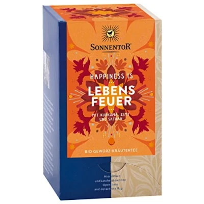 Abbildung von Sonnentor Happiness Is Lebensfeuer G k tee Bio 18 St