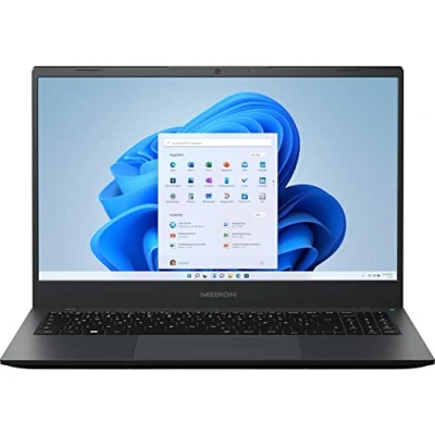 Abbildung von MEDION E15413 39,6 cm (15,6&quot; Zoll) Full HD Notebook (Intel Core i5 1235U, 16GB DDR4X RAM, 1TB SSD, Intel Iris XE, Webcam, Win 11 Home)