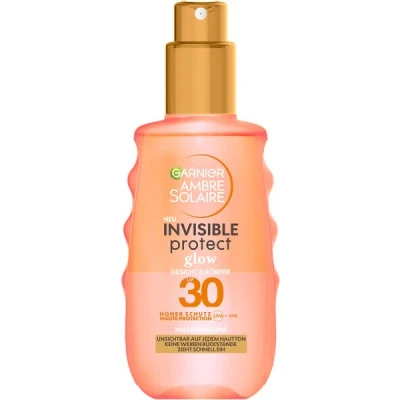 Abbildung von Garnier Invisible Protect GLOW SPF30 Sonnenschutz, Damen, Größe: 150 ml,