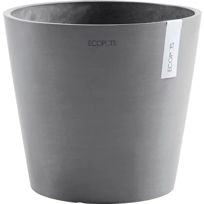 Abbildung von ECOPOTS Blumentopf &quot;AMSTERDAM Grey&quot;, BxTxH: 40x40x35 cm, mit Wasserreservoir