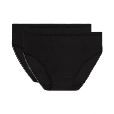 Abbildung von DIM 2 PACK Slip, Damen, Größe: 42/44, Noir