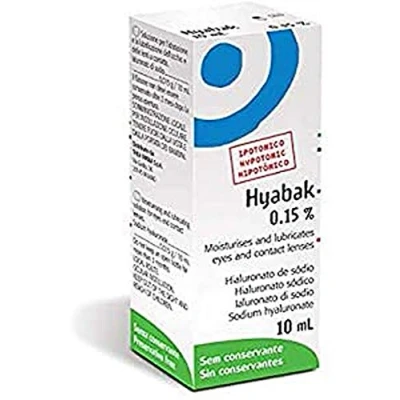 Abbildung von Hyabak 0,15% Hialuronico Gts Ocular 10Ml