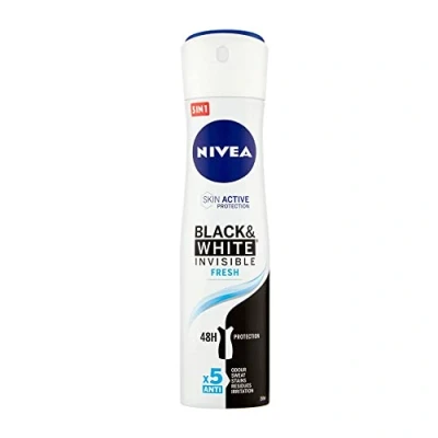 Abbildung von 3er Pack Nivea Deospray Men Invisible Black &amp; White Fresh 150 ml